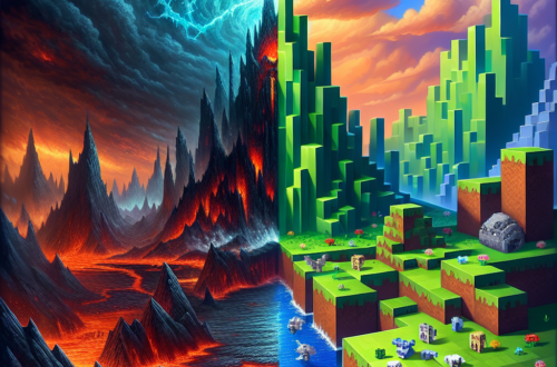 Brutal Legend Meets Minecraft: A Legendary Crossover Adventure